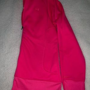 Pink Large Under Armour zip up